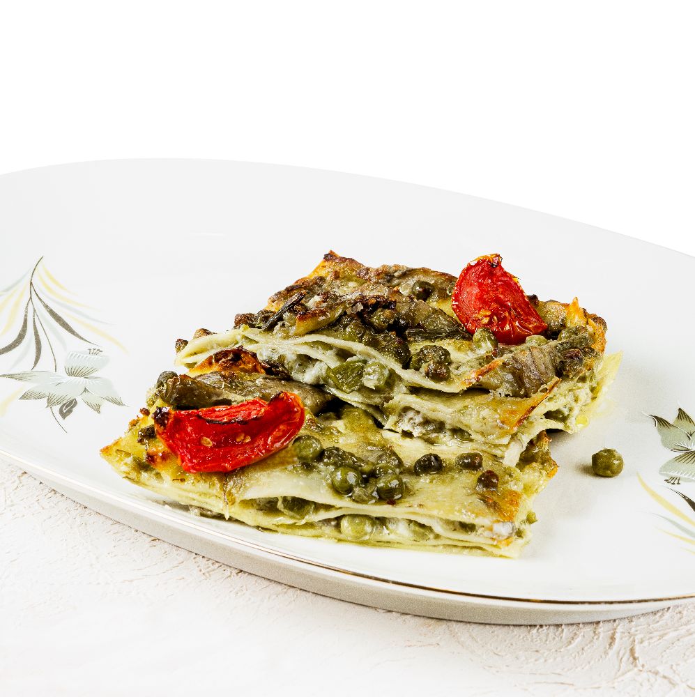 Probierpreis! Lasagna alle verdure – Fertige Gourmet Gemüse Lasagne
