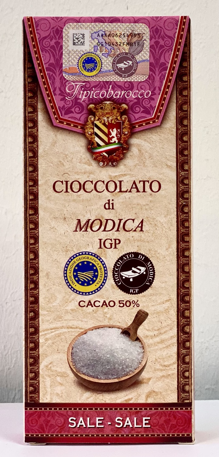 Modica Schokolade mit Salz