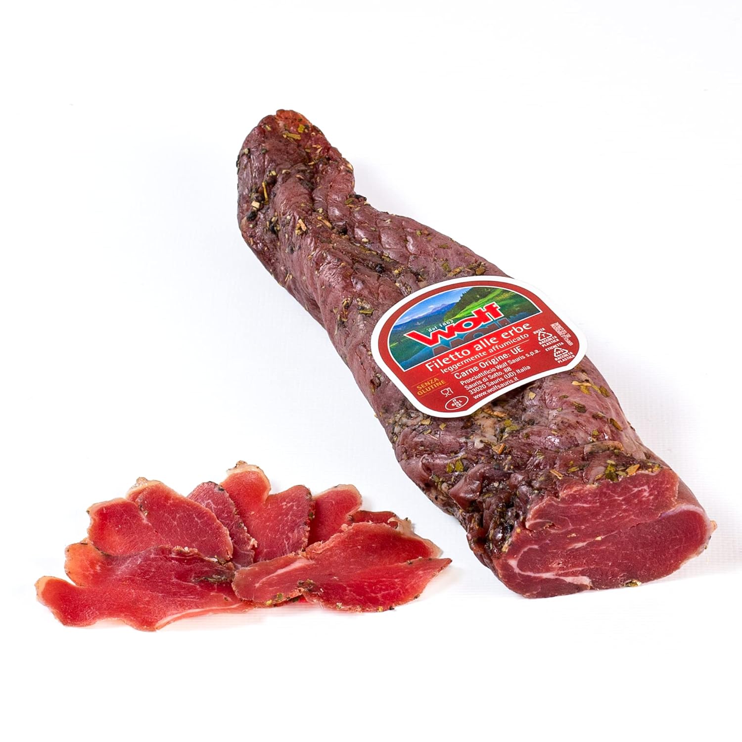 Ganzes Kräuter-Filet, leicht geräuchert mit Buchenholz - Glutenfrei Ganzes Kräuter-Filet, leicht geräuchert mit Buchenholz - Glutenfrei