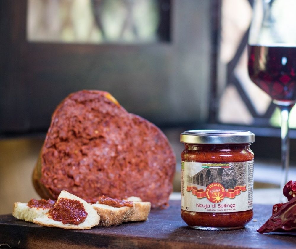 Creme Nduja di Spilinga - Streichsalami mit 30% Chili aus Kalabrien