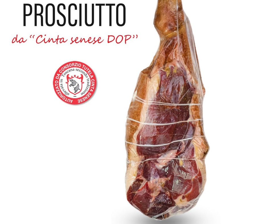 Rarität! Prosciutto da Cinta Senese DOP Schwein aus der Toskana