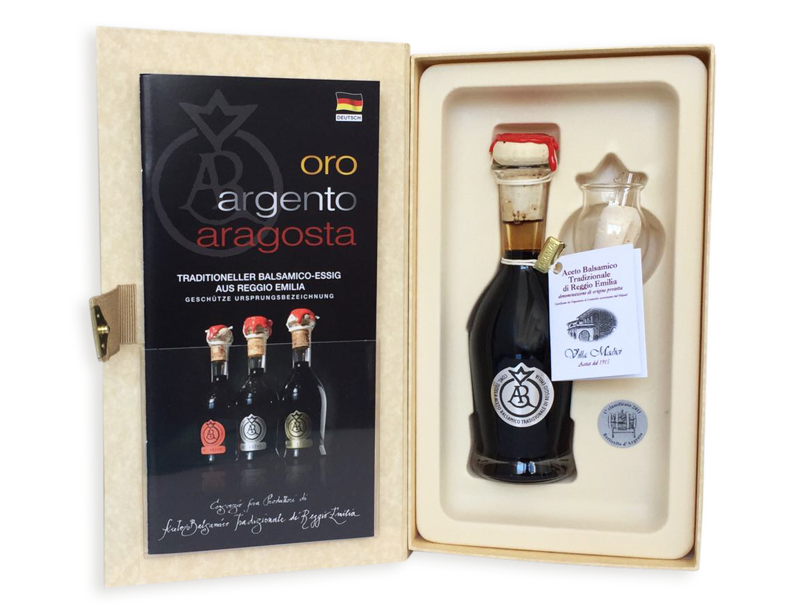 Aceto Balsamico Tradizionale di Reggio Emilia DOP Argento - mind. 20 Jahre gereift