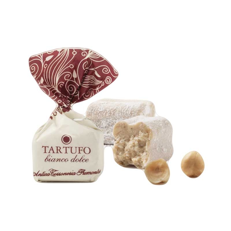 Tartufi dolci Bianchi mit Haselnüssen IGP