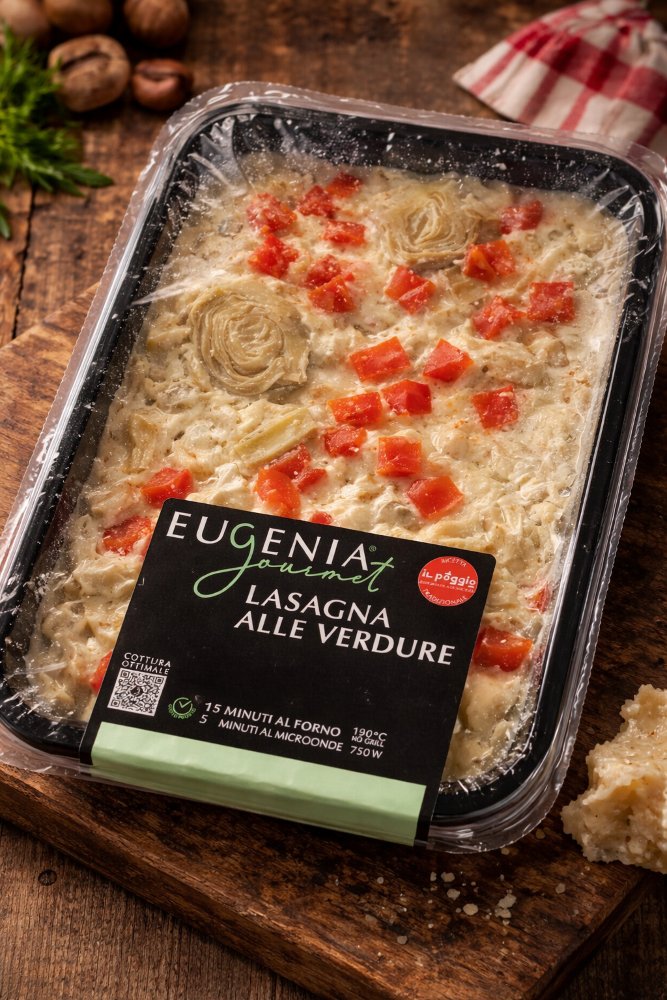 Probierpreis! Lasagna alle verdure – Fertige Gemüse Lasagne
