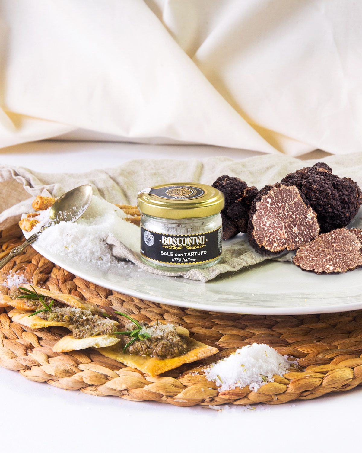 TARTUFO-sale-EMO Trüffelsalz mit 3% weißem Trüffel