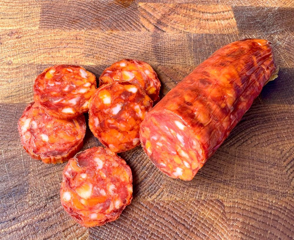 Kalabrische Salami vom schwarzen Schwein