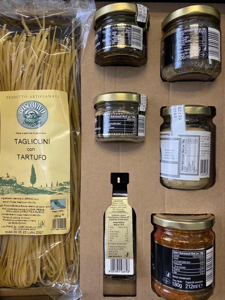 Trüffel Deluxe Toskana Geschenkset Chrisel