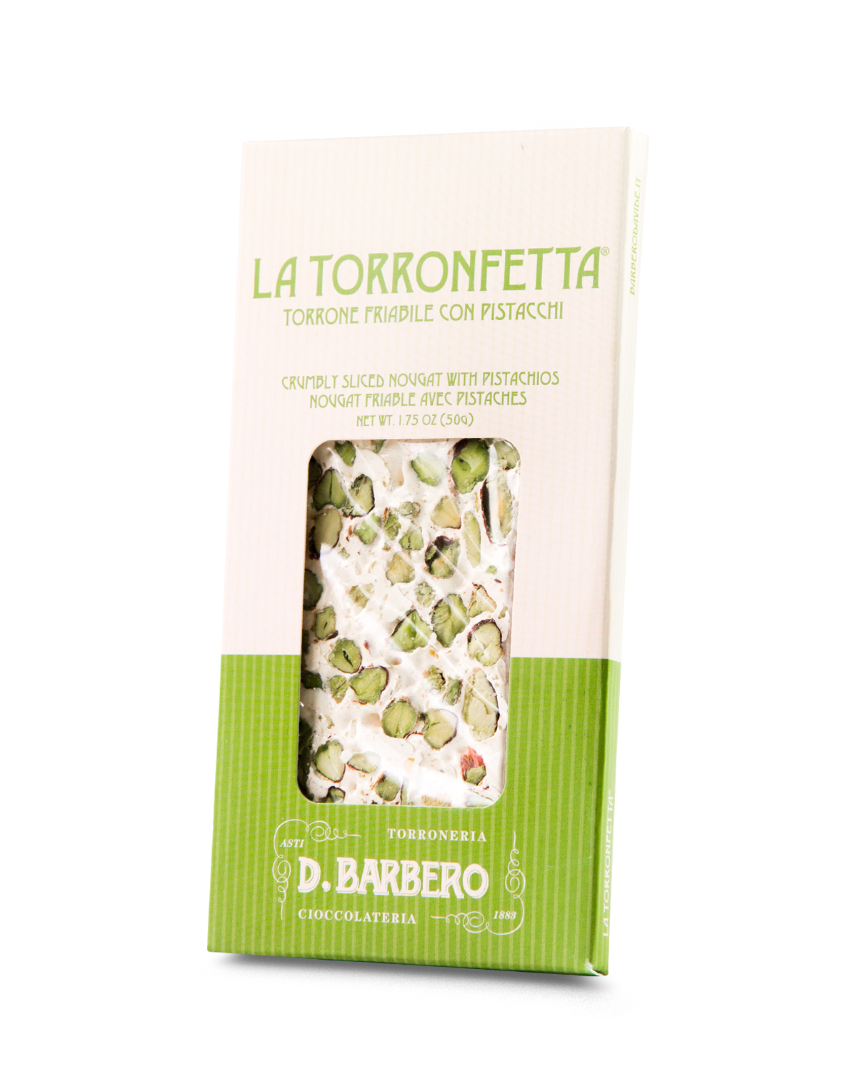 DOLCI-torronfetta-verde-W-3 La Torronfetta mit Sizilianische Pistazien