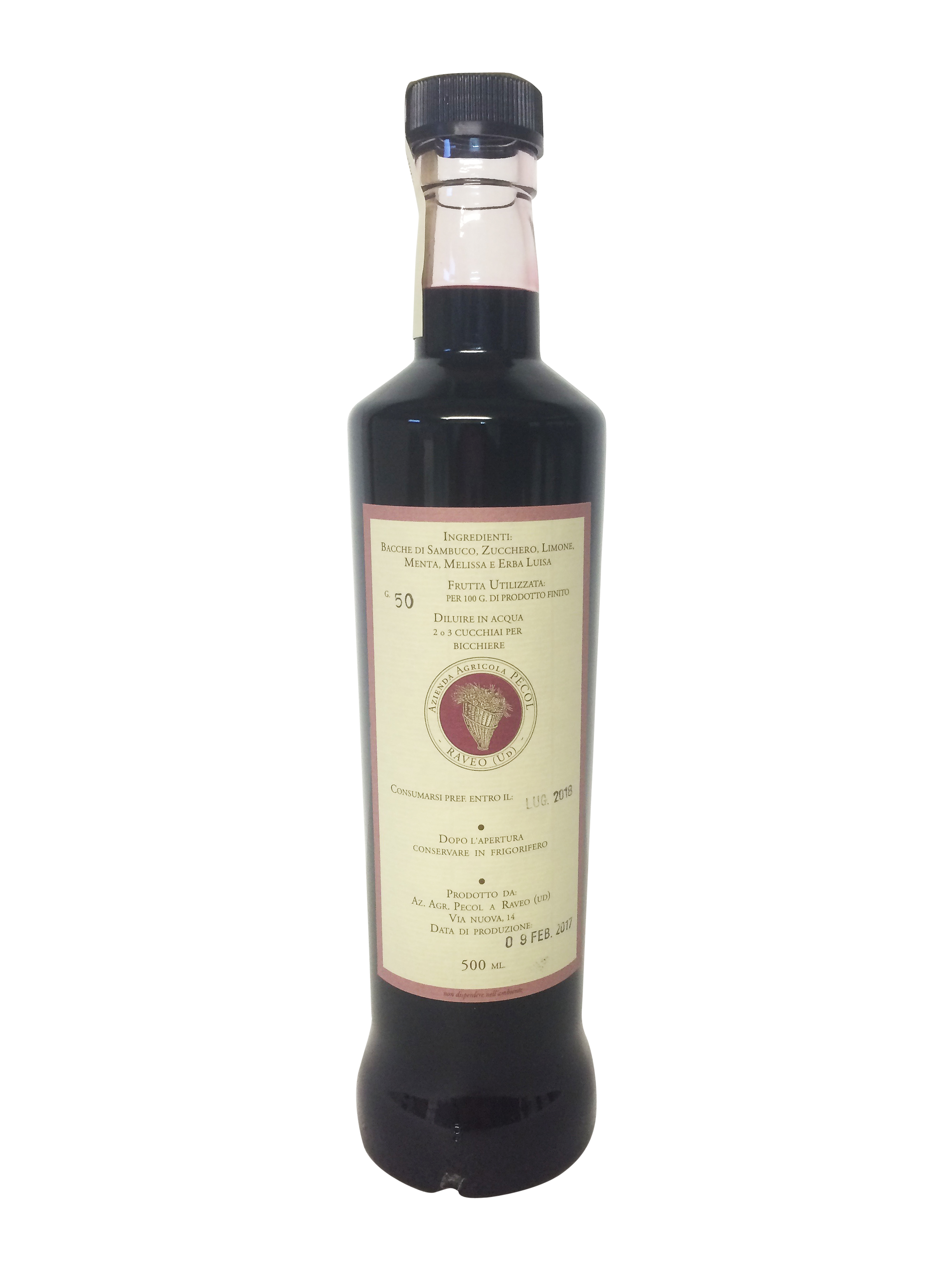 Berg Holunderbeeren Sirup handwerklich hergestellt