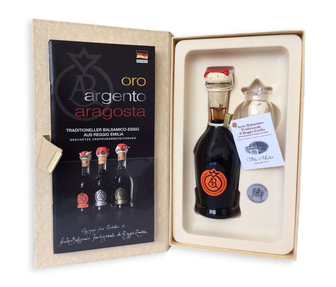 Aceto Balsamico Tradizionale di Reggio Emilia DOP Aragosta mind. 12 Jahre gereift