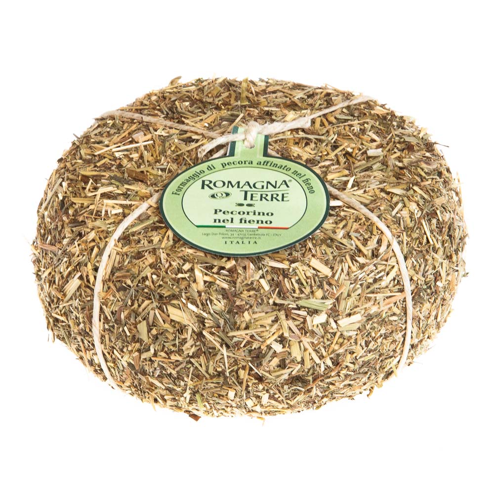 Pecorino-nel-Fieno-1000 Pecorino nel Fieno - Schafmilchkäse mit Heu