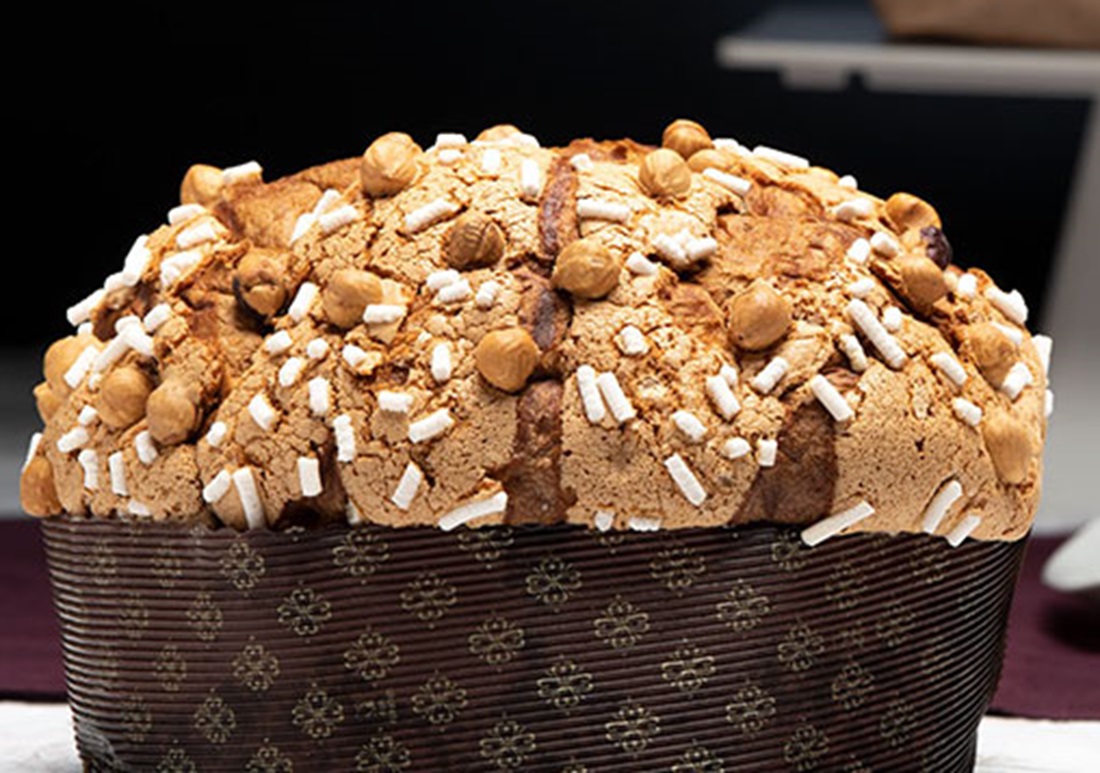 Fiasconaro Panettone mit Haselnüssen in Geschenkdos