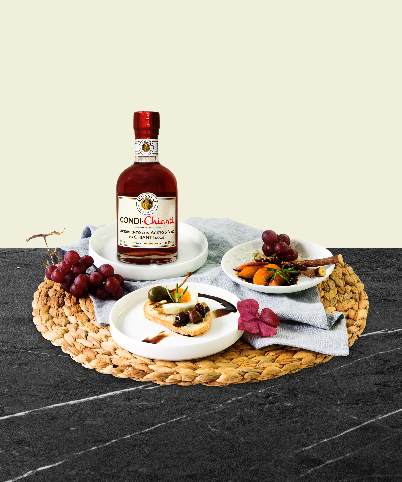 Mussini CONDI Chianti - condimento Balsamico Weinessig mit Chianti DOCG