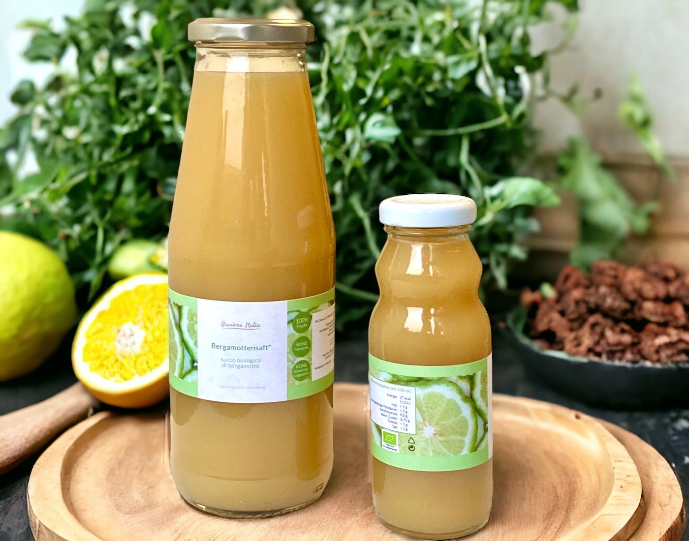 200ml Bio Bergamottensaft Direktsaft aus Kalabrien