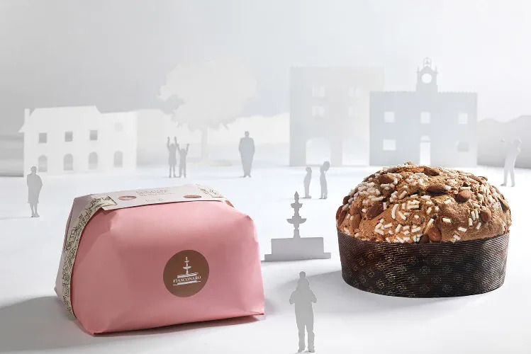 Panettone mit sizilianischen Mandeln Fiasconaro