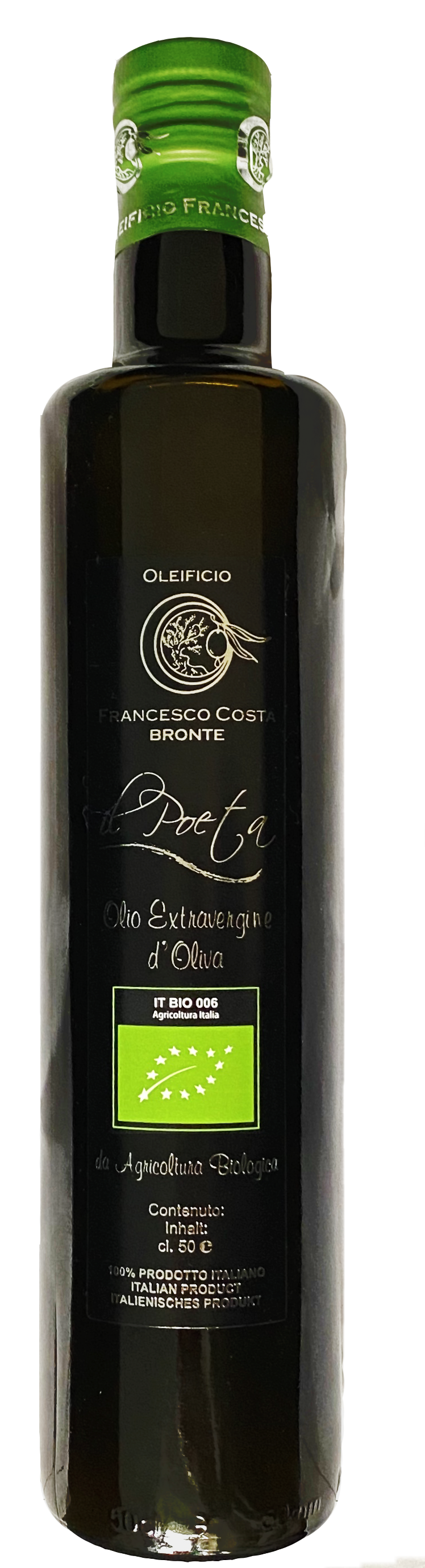 Bio Sizilien Olivenöl Extra Vergine "Il Poeta" aus Bronte